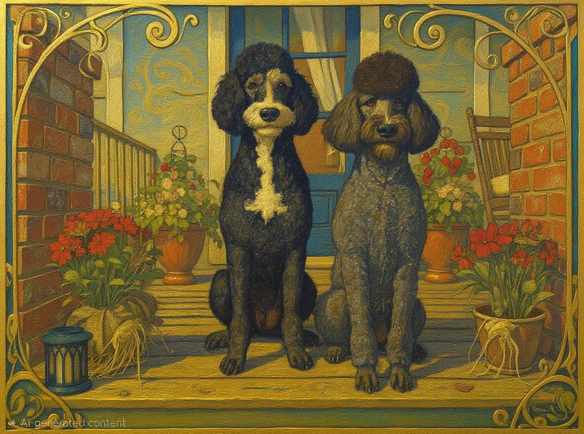 Transform image to art-nouveau art style
