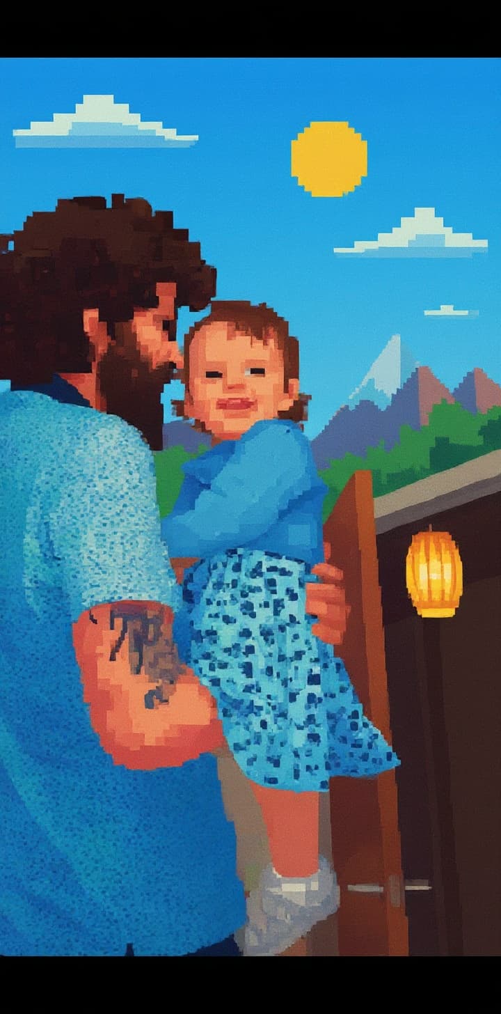 Transform image to pixel-art art style