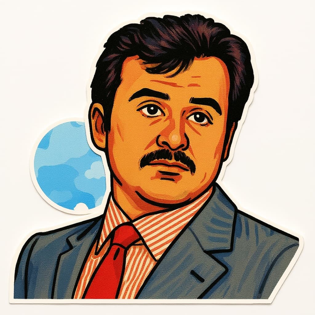 Transform image to cartoon-sticker art style