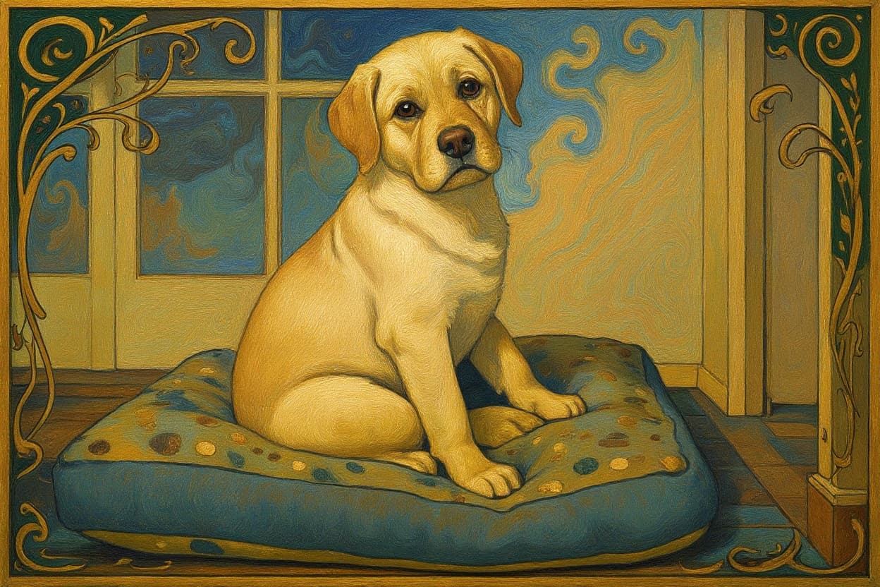 Transform image to art-nouveau art style