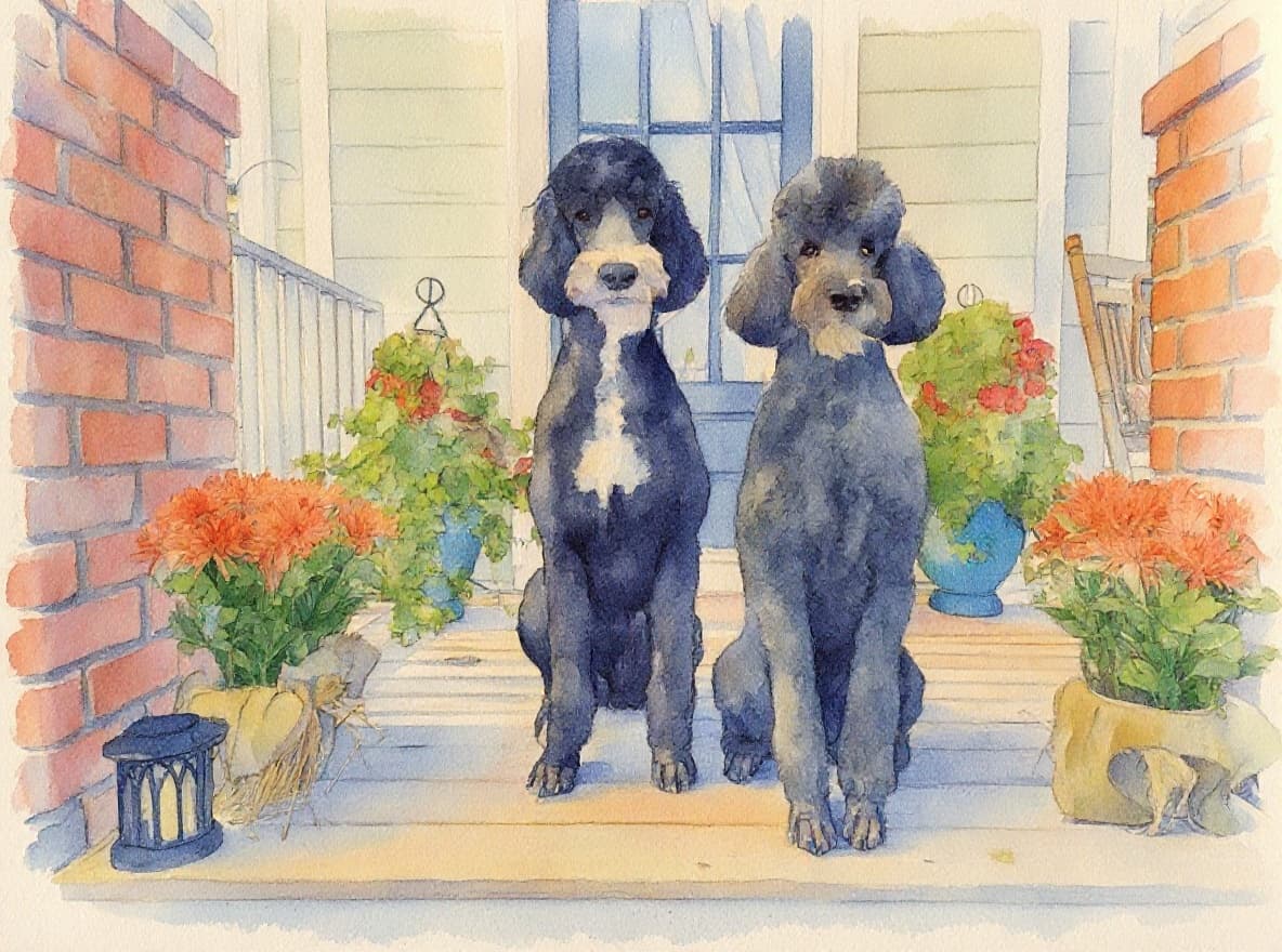 Transform image to watercolor art style