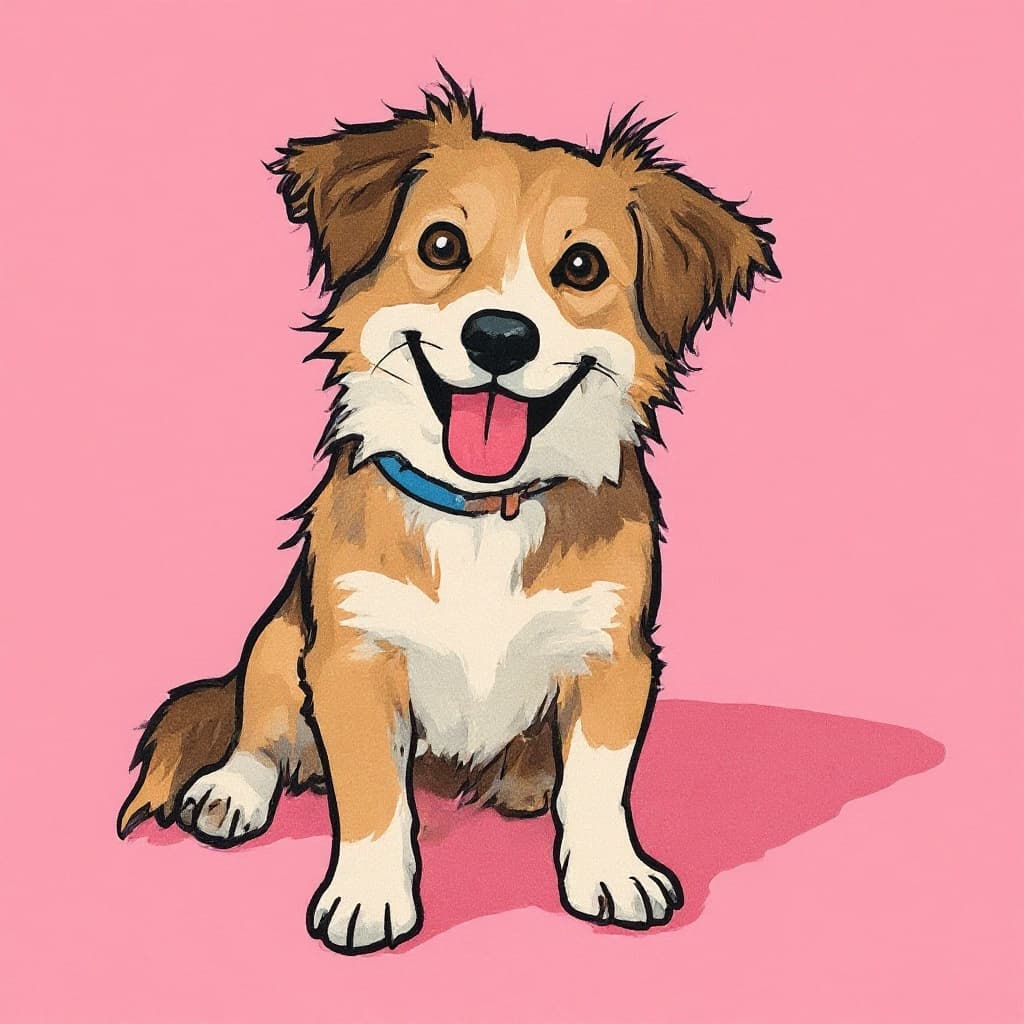 Transform image to line-art art style