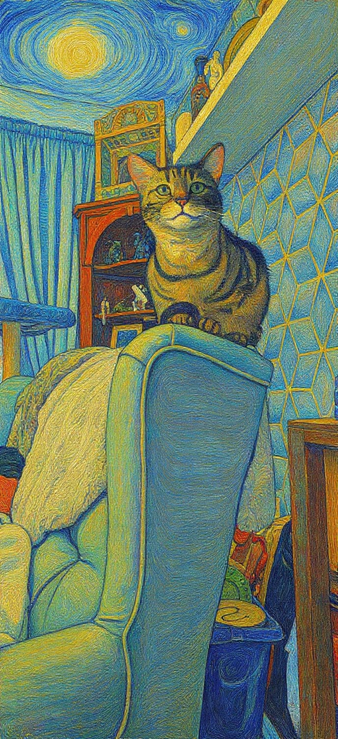 Transform image to impressionism art style