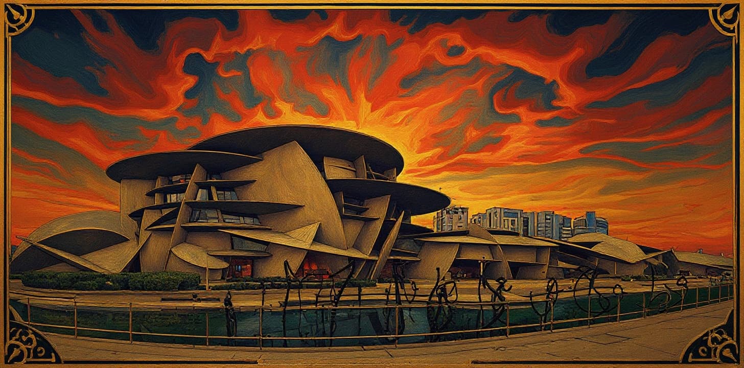 Transform image to art-deco art style