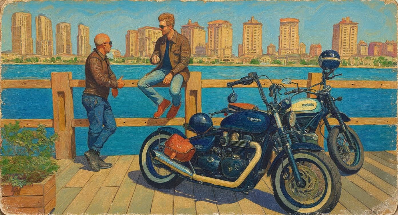 Transform image to vintage art style