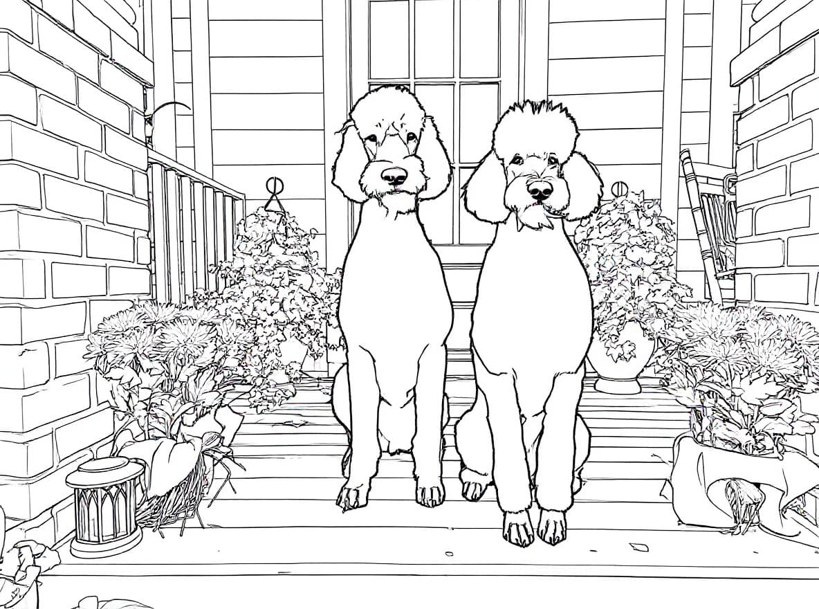 Transform image to line-art art style