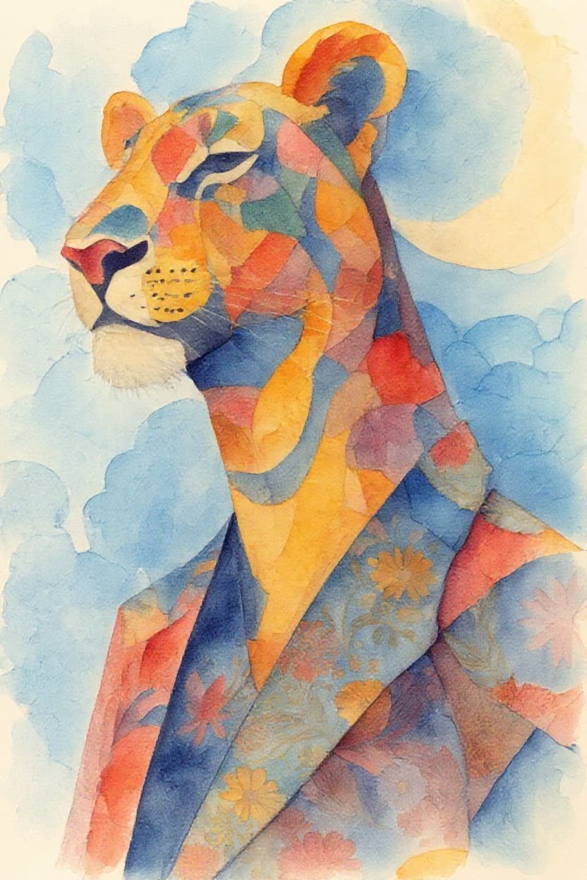 Transform image to watercolor art style