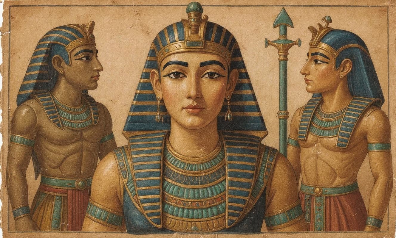 Transform image to egyptian art style