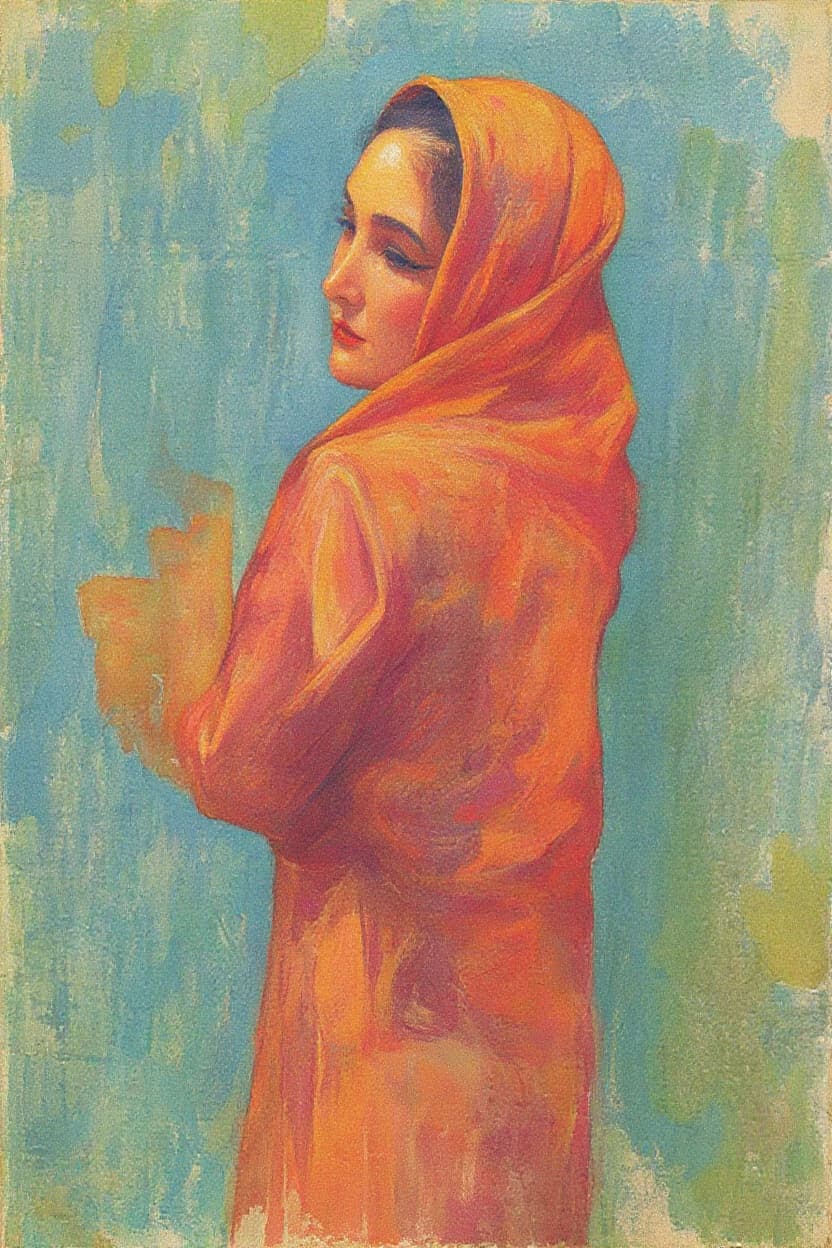 Transform image to vintage art style