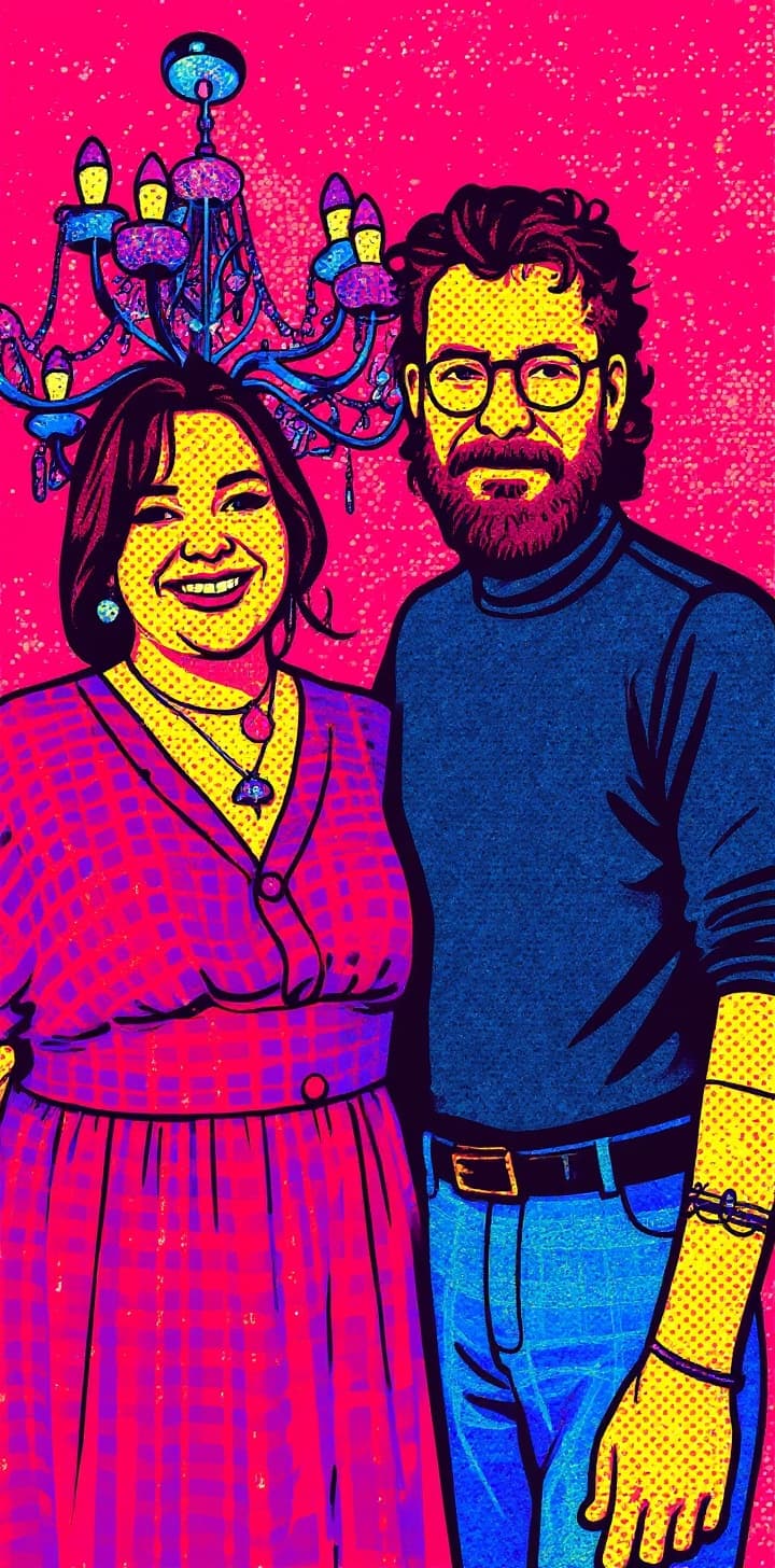 Transform image to pop-art art style