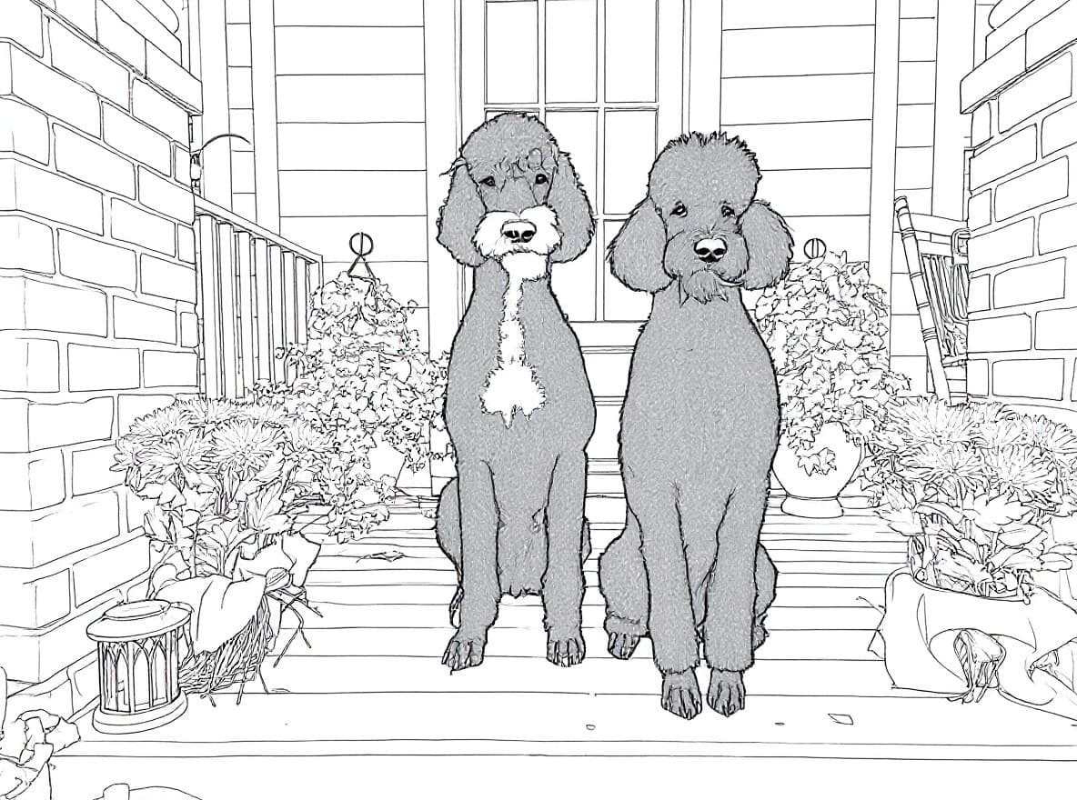 Transform image to line-art art style