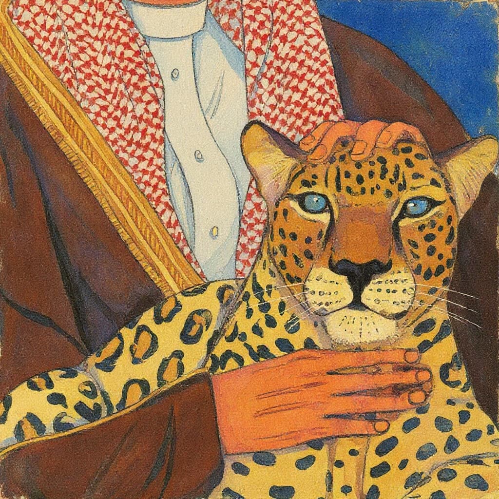 Transform image to vintage art style