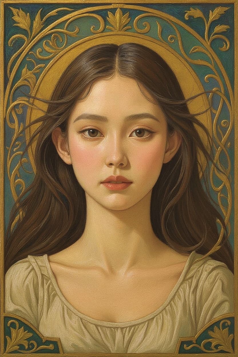 Transform image to art-nouveau art style