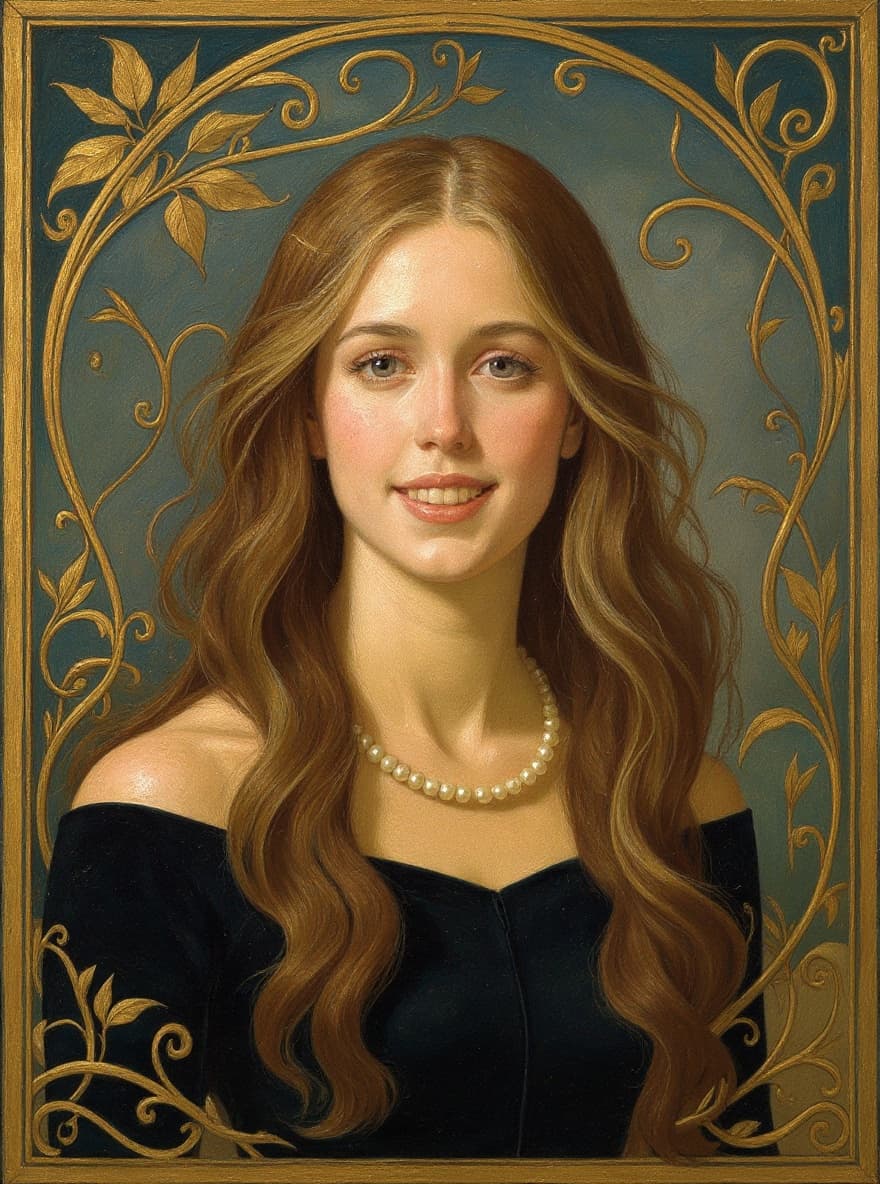 Transform image to art-nouveau art style