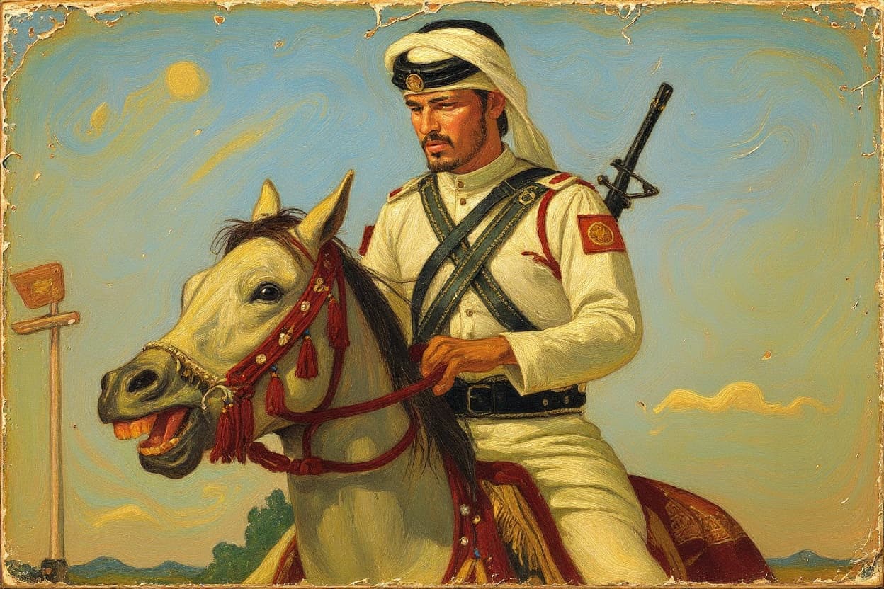 Transform image to vintage art style