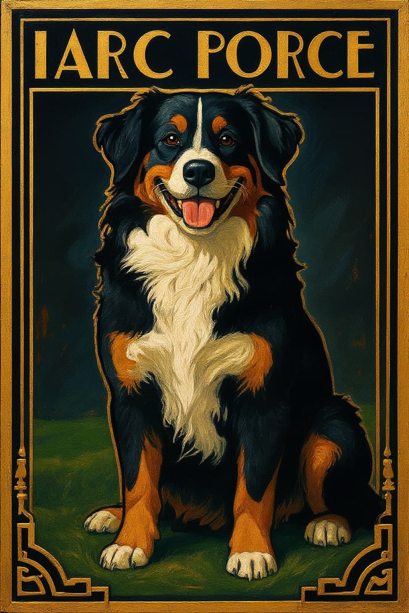 Transform image to art-deco art style