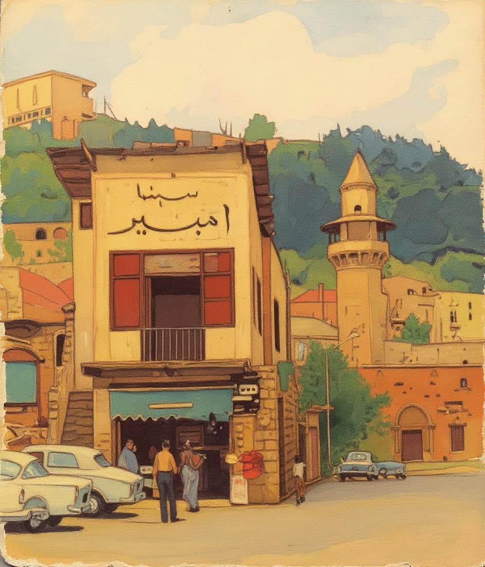 Transform image to vintage art style