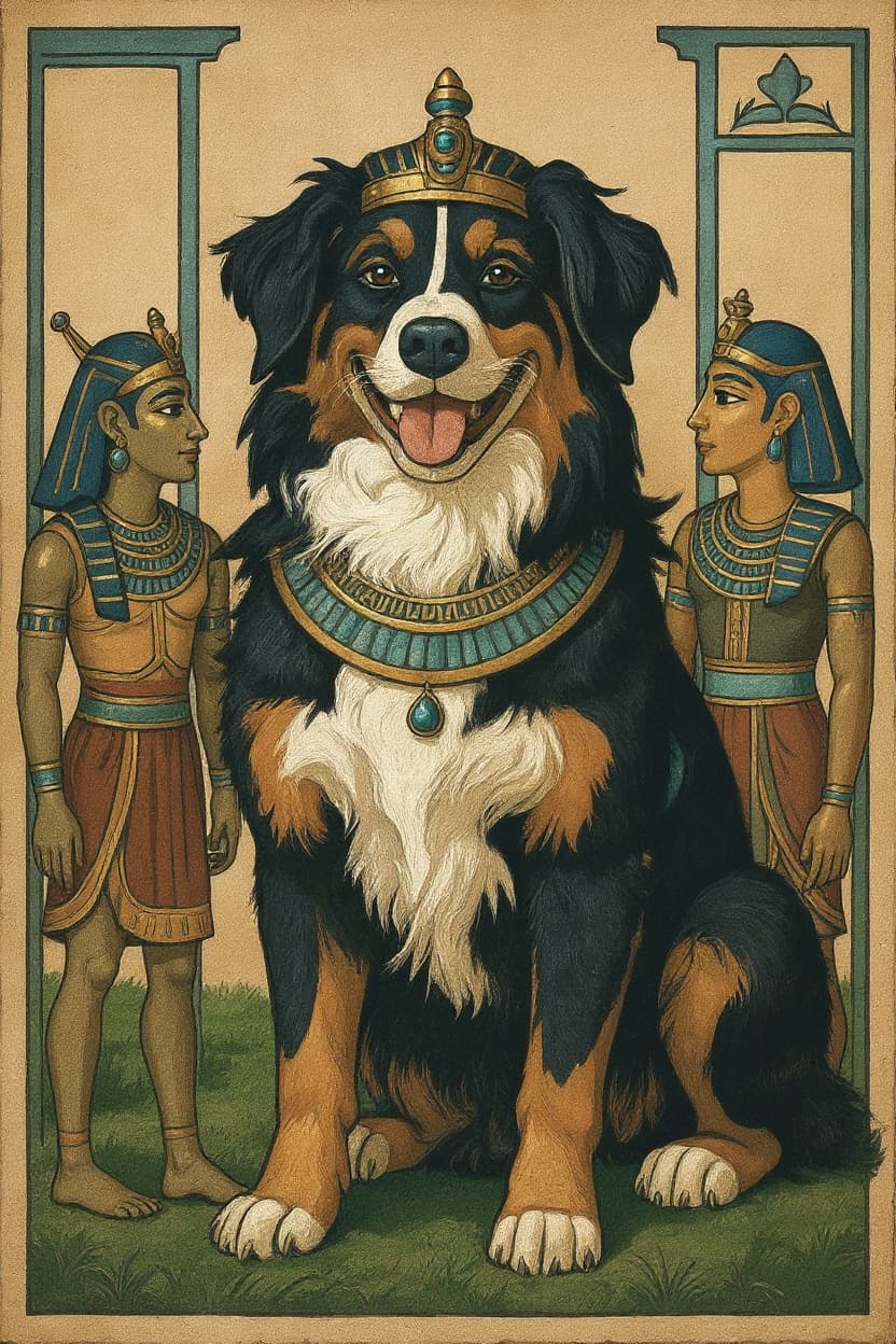 Transform image to egyptian art style