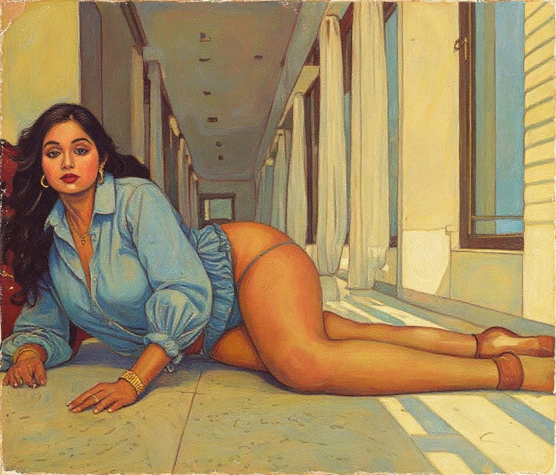 Transform image to vintage art style
