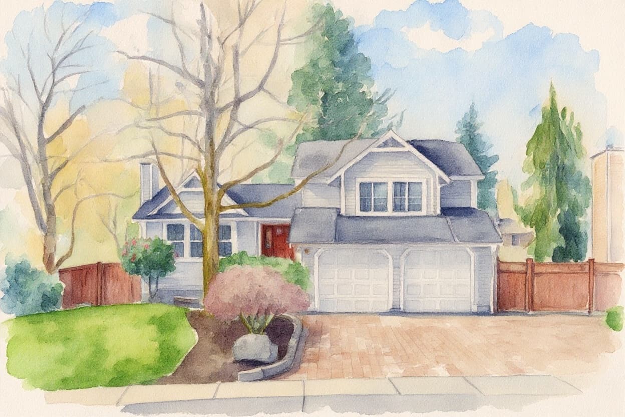 Transform image to watercolor art style