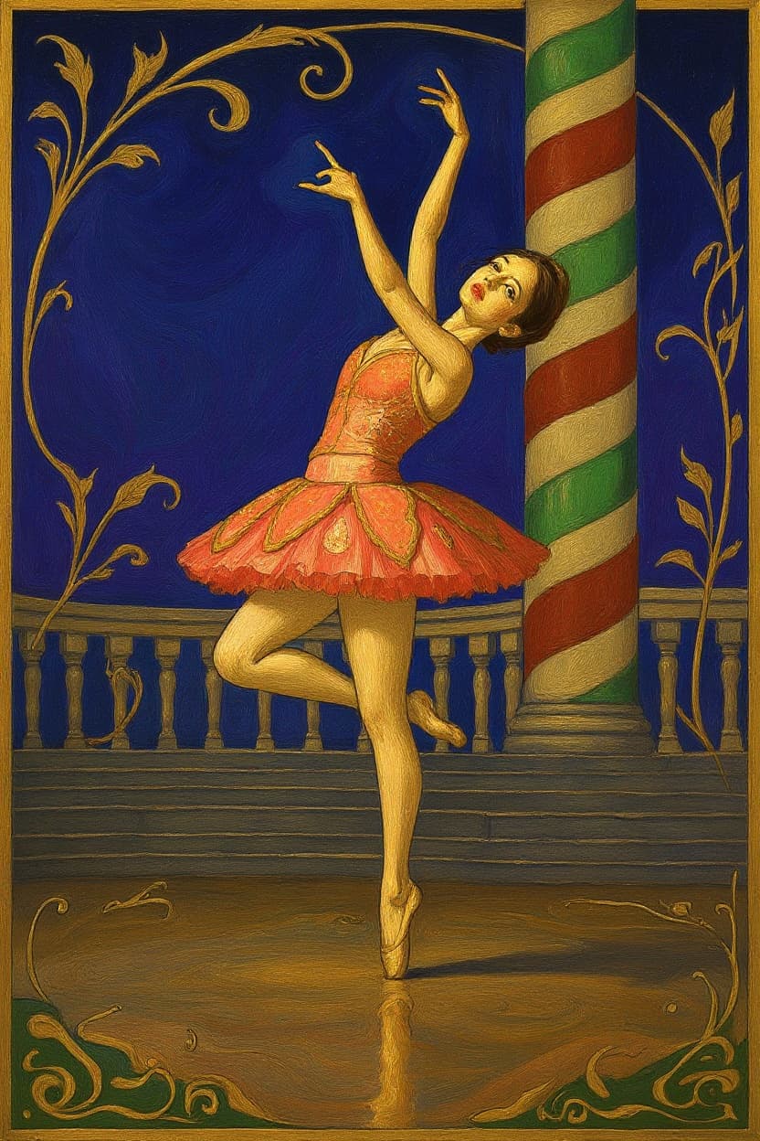 Transform image to art-nouveau art style