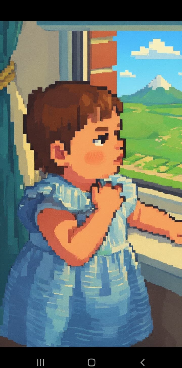 Transform image to pixel-art art style