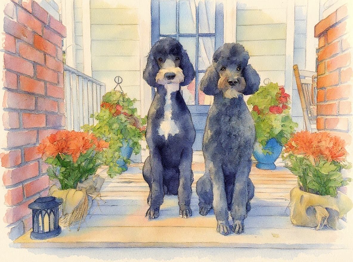 Transform image to watercolor art style