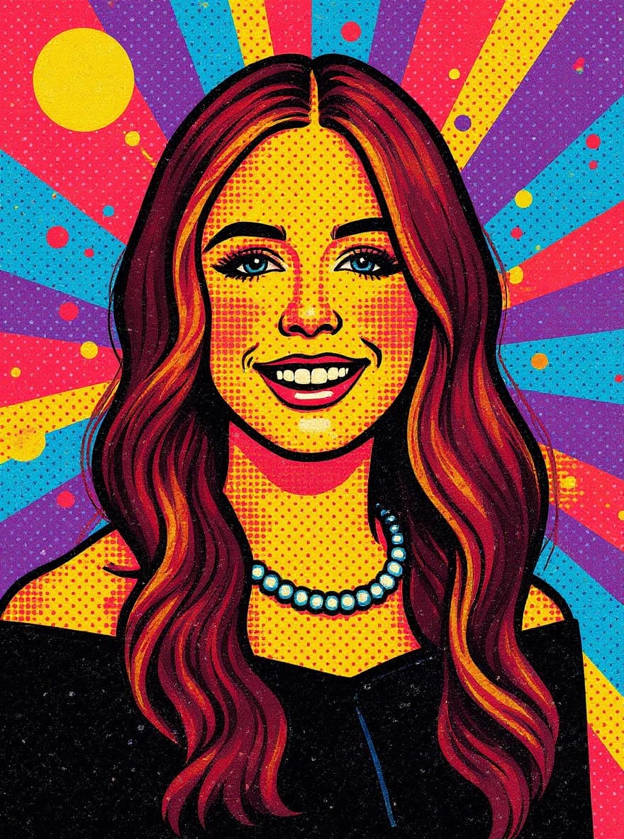 Transform image to pop-art art style
