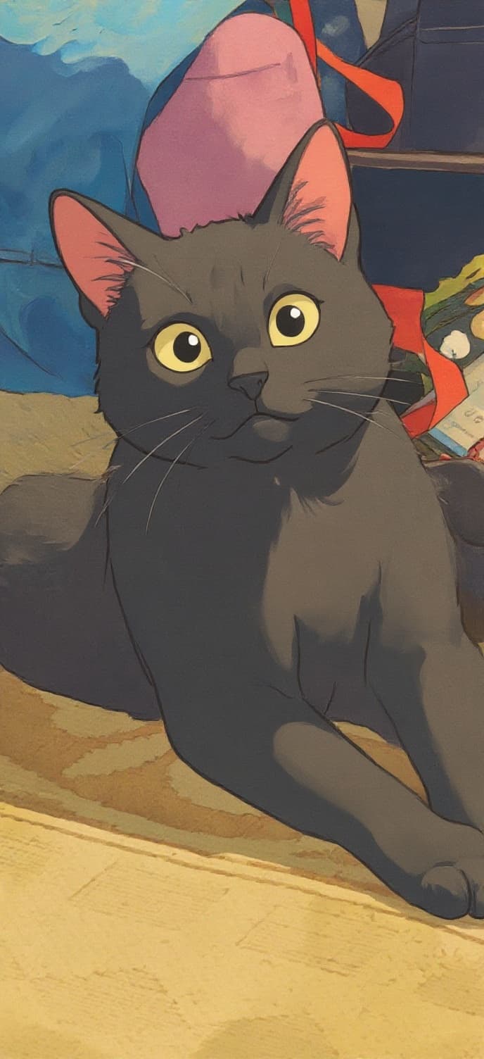 Transform image to ghibli art style
