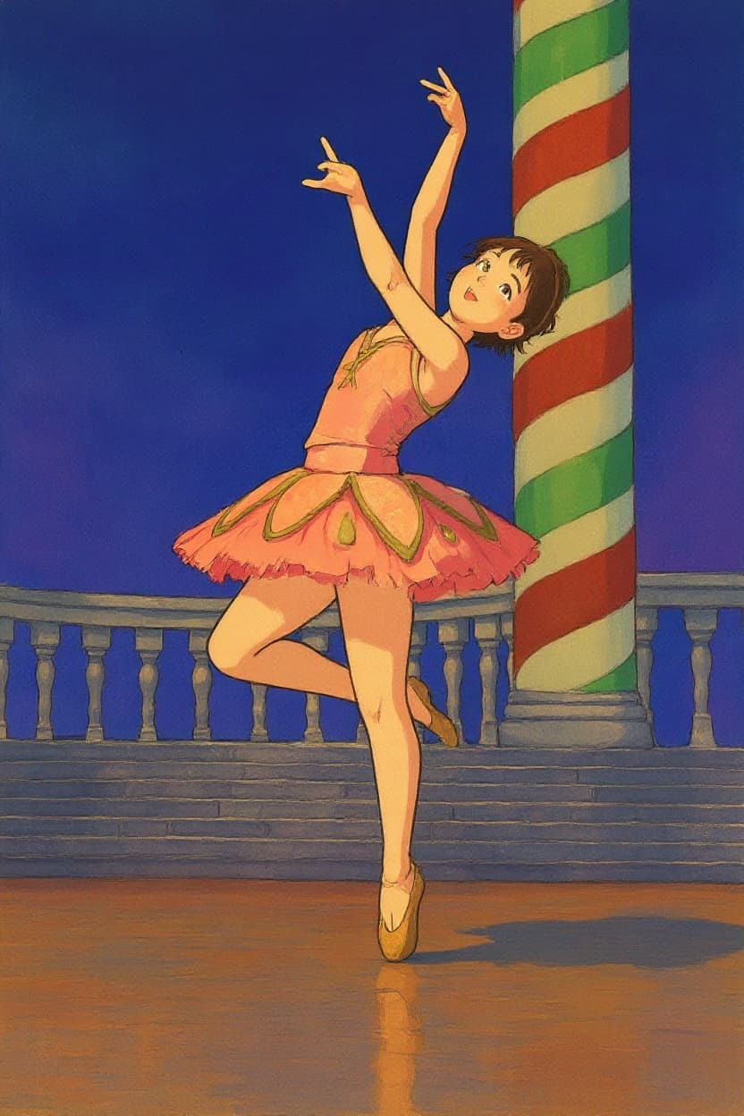 Transform image to ghibli art style