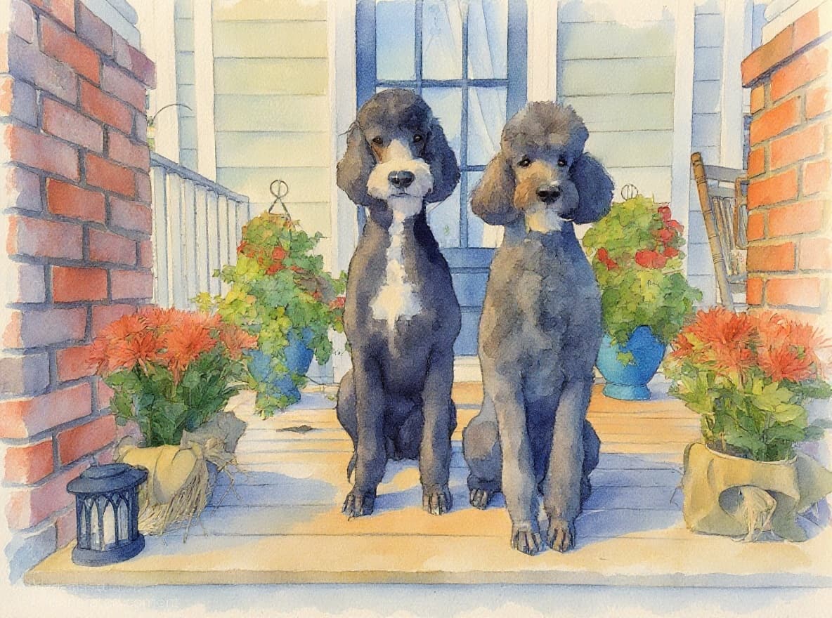 Transform image to watercolor art style