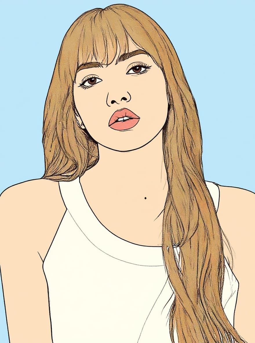 Transform image to line-art art style