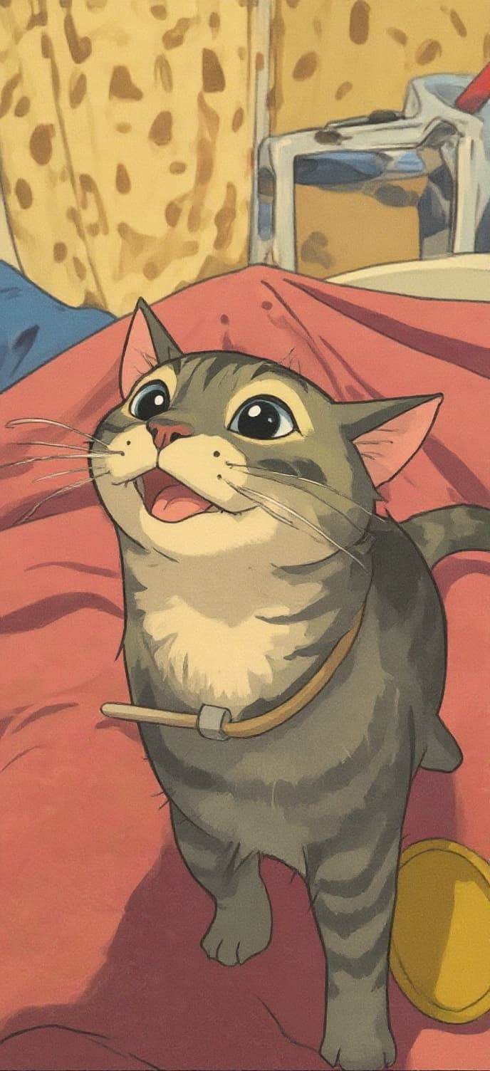 Transform image to ghibli art style