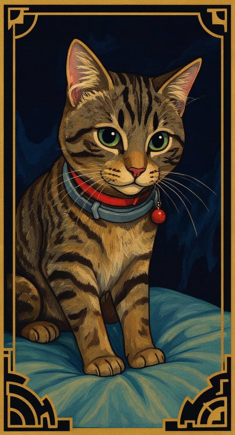 Transform image to art-deco art style
