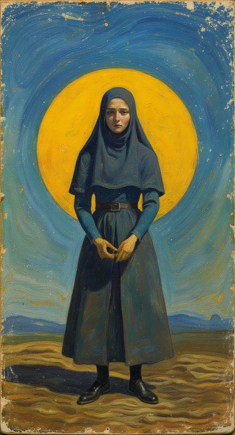 Transform image to vintage art style