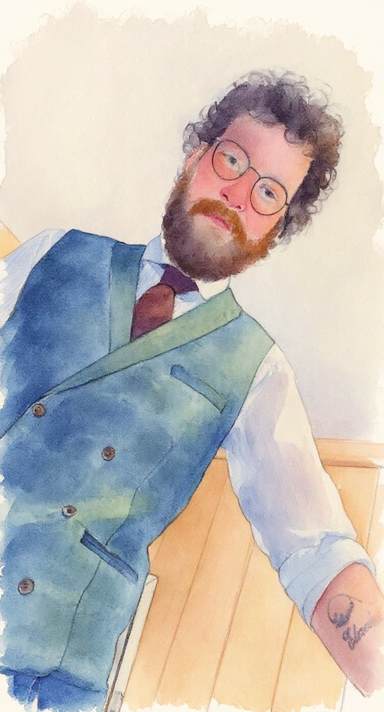 Transform image to watercolor art style