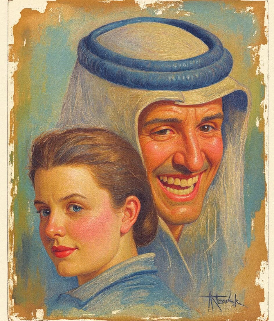 Transform image to vintage art style