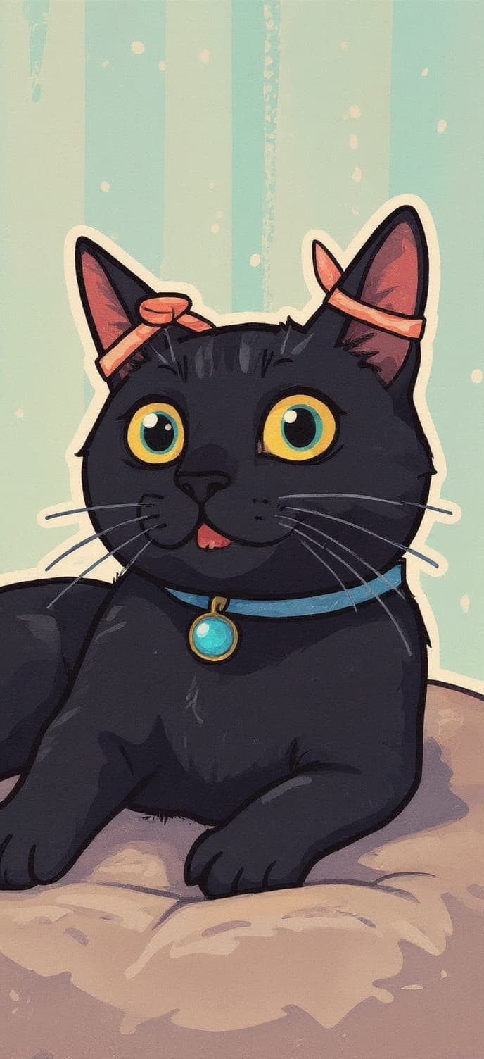 Transform image to cartoon-sticker art style