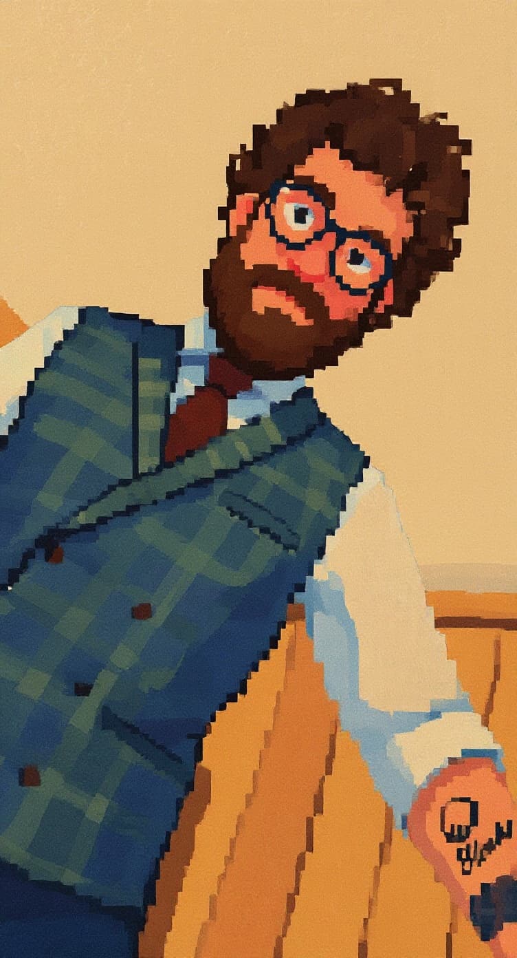 Transform image to pixel-art art style