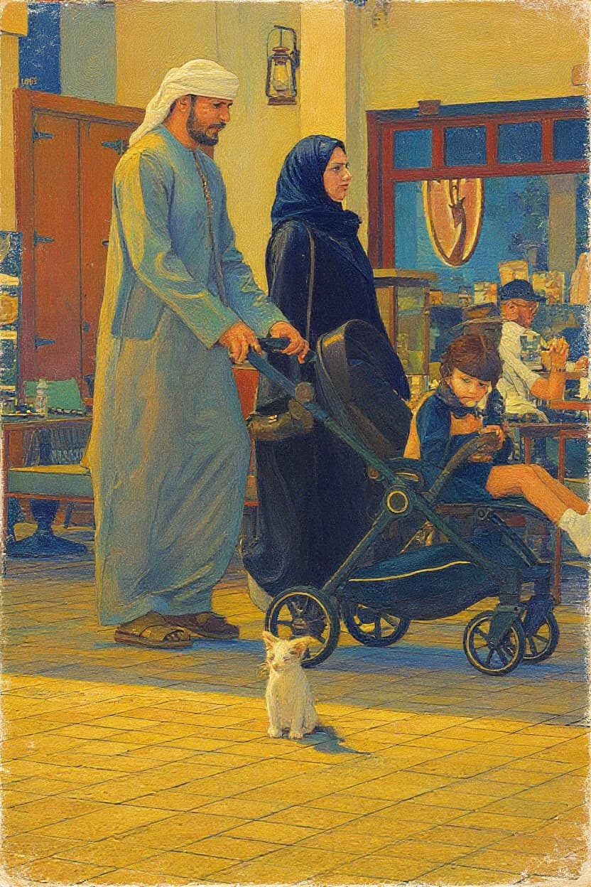 Transform image to vintage art style
