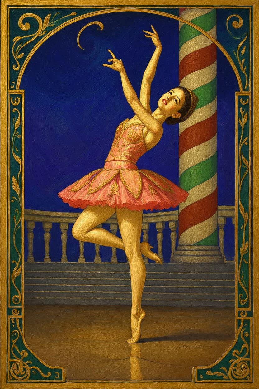 Transform image to art-nouveau art style