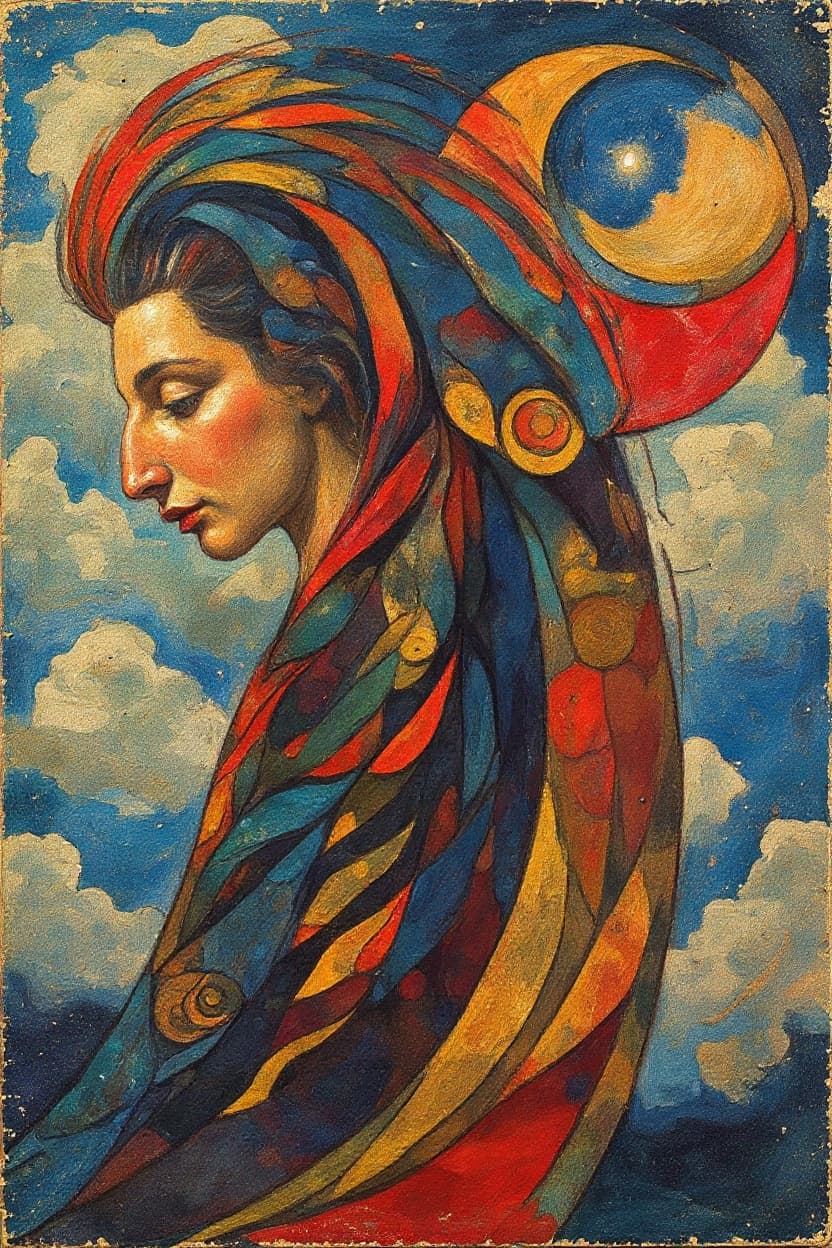 Transform image to vintage art style