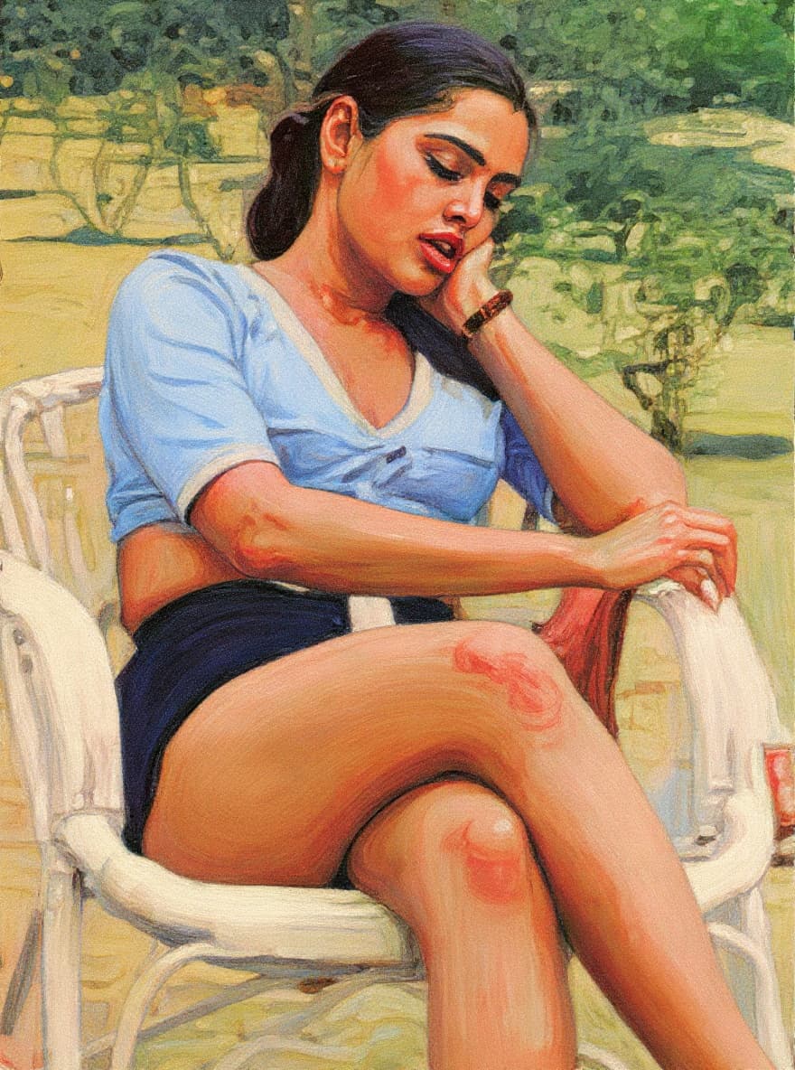 Transform image to vintage art style