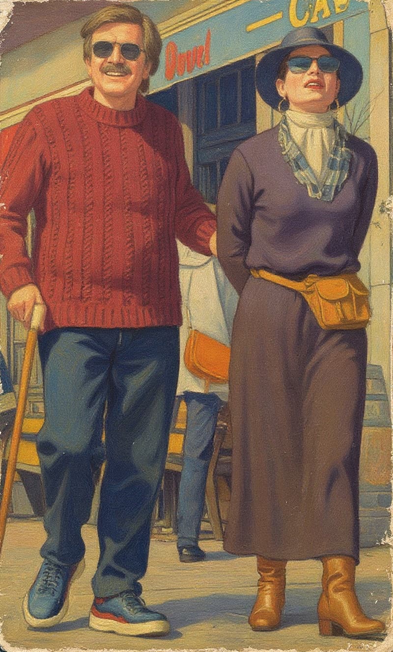 Transform image to vintage art style