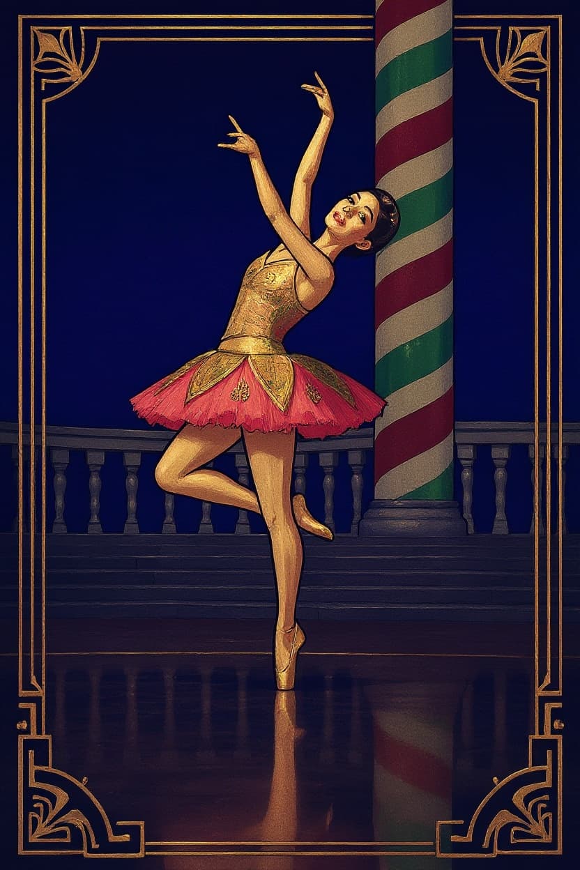 Transform image to art-deco art style