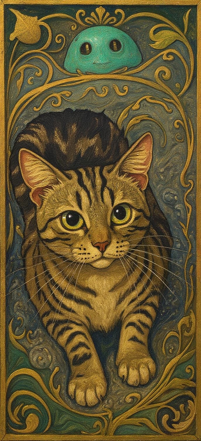 Transform image to art-nouveau art style