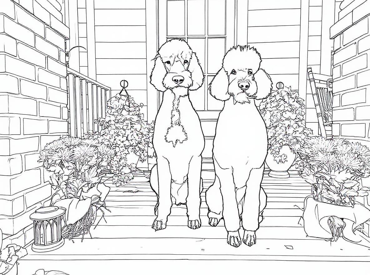 Transform image to line-art art style