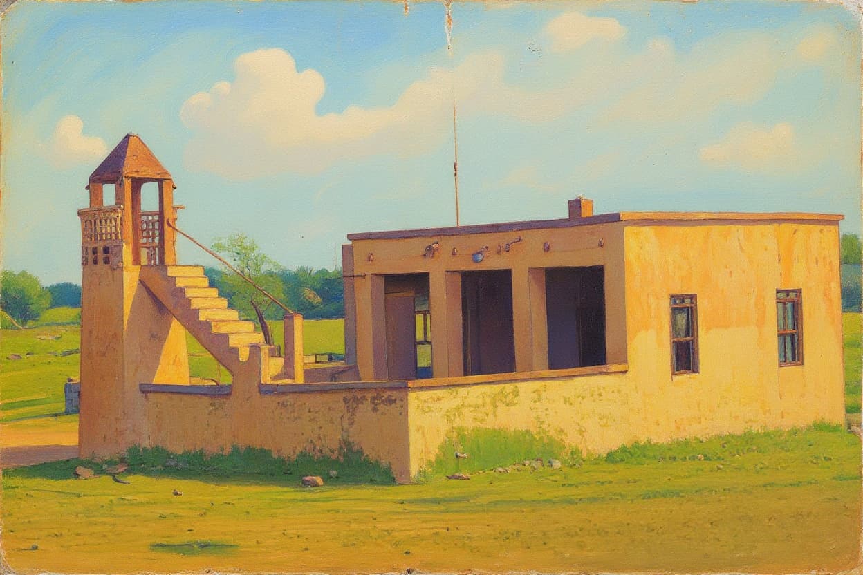 Transform image to vintage art style