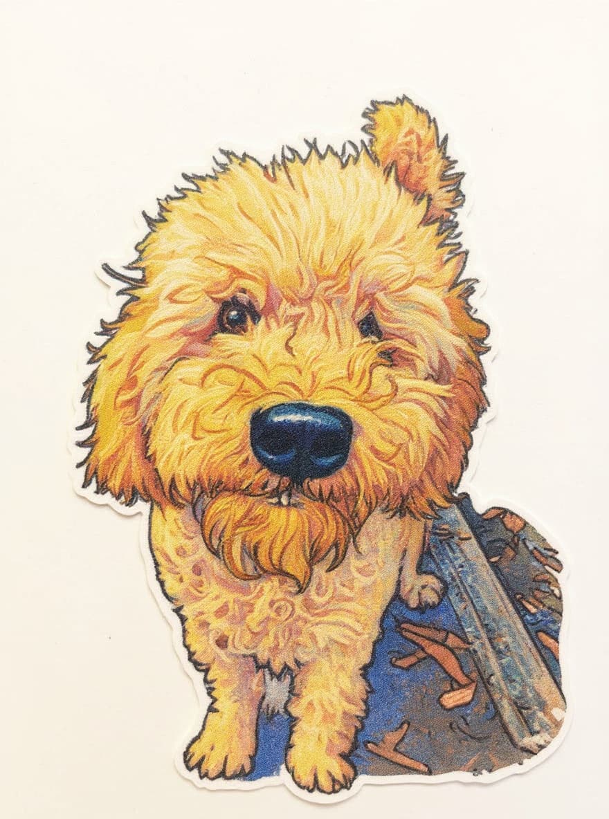 Transform image to cartoon-sticker art style