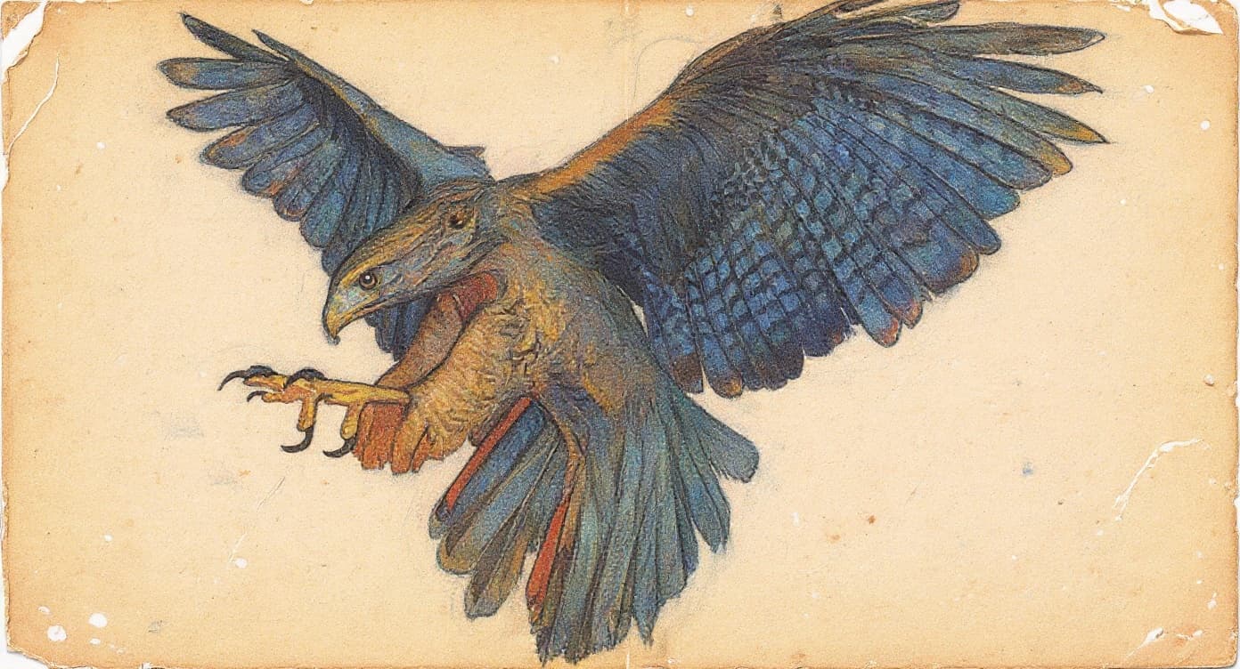 Transform image to vintage art style